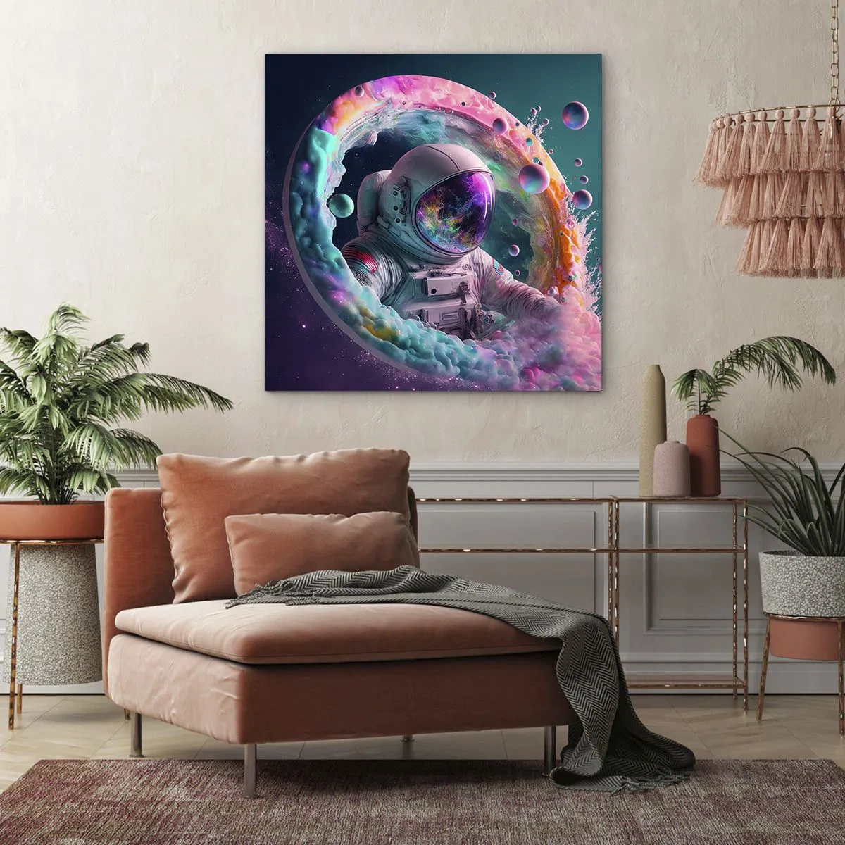 Obraz na płótnie - Gwiezdne wrota - 60x60 cm