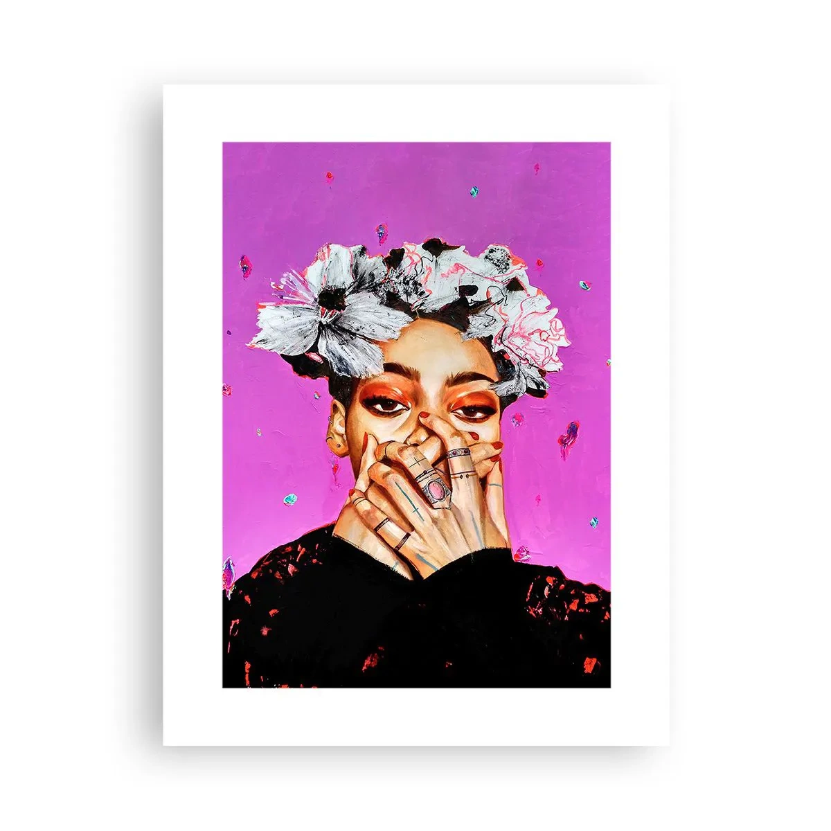 Plakat - Trochę szalona - 30x40 cm