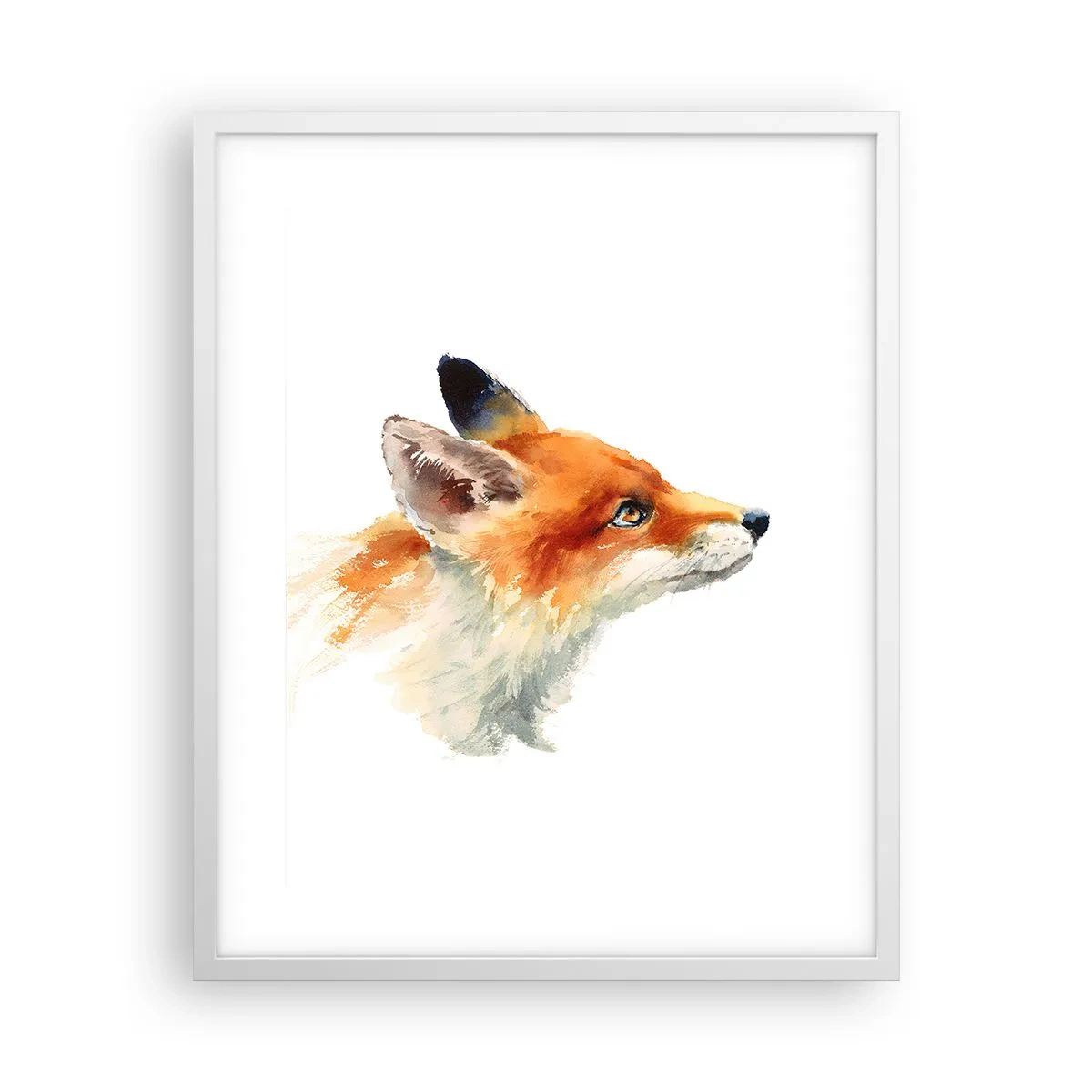 Plakat w białej ramie - Ostrożności nigdy za wiele - 40x50 cm