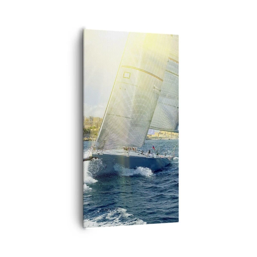 Obraz na płótnie - Pora opuścić miasto - 65x120 cm