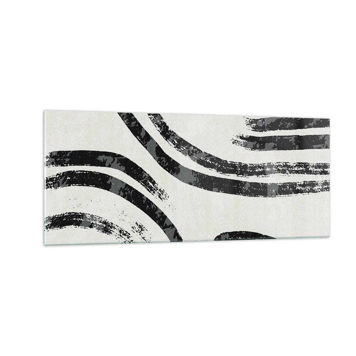 Obraz na szkle - W pół zatrzymany - 100x40 cm