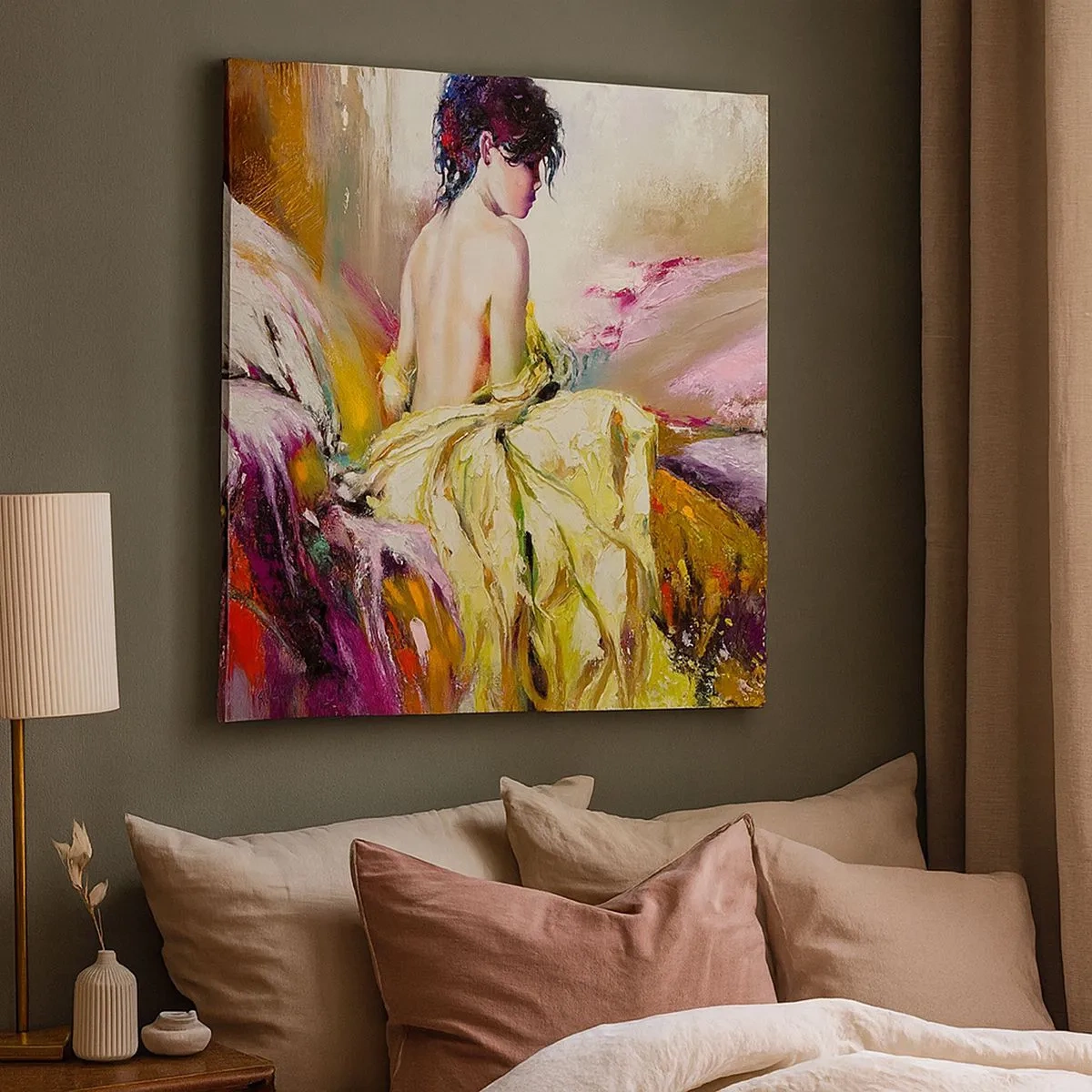 Obraz na płótnie - Między ustami a brzegiem pucharu - 30x30 cm