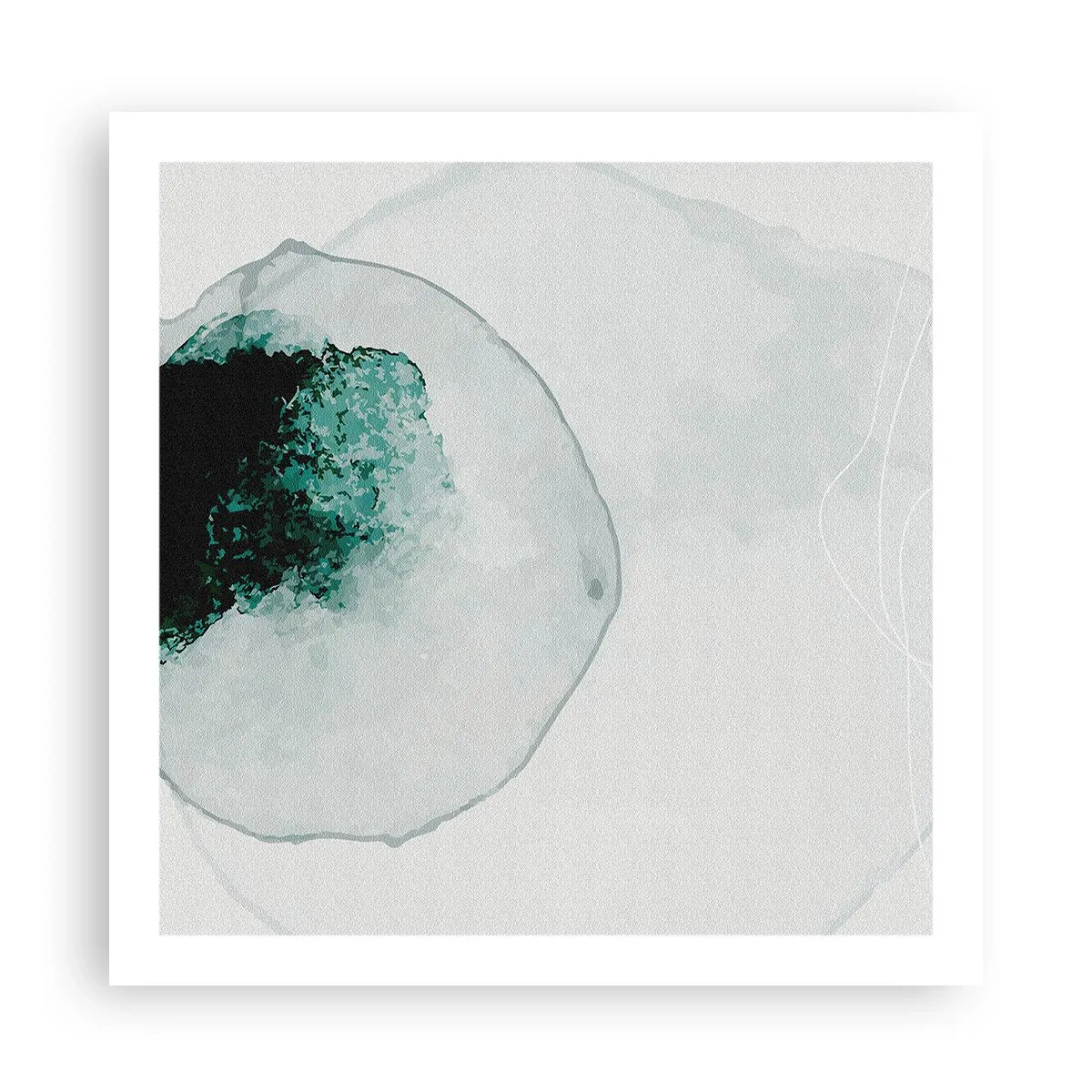 Plakat - W kropli wody - 60x60 cm