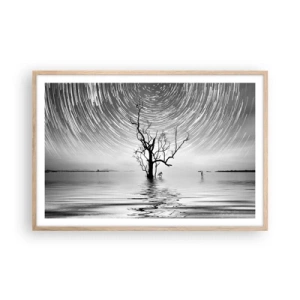 Plakat w ramie jasny dąb - Symfonia natury - 91x61 cm