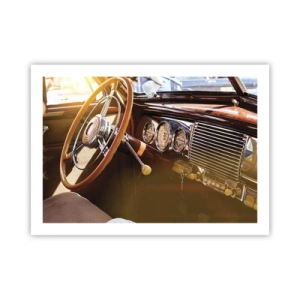 Plakat - Powiew luksusu z przeszłości - 70x50 cm