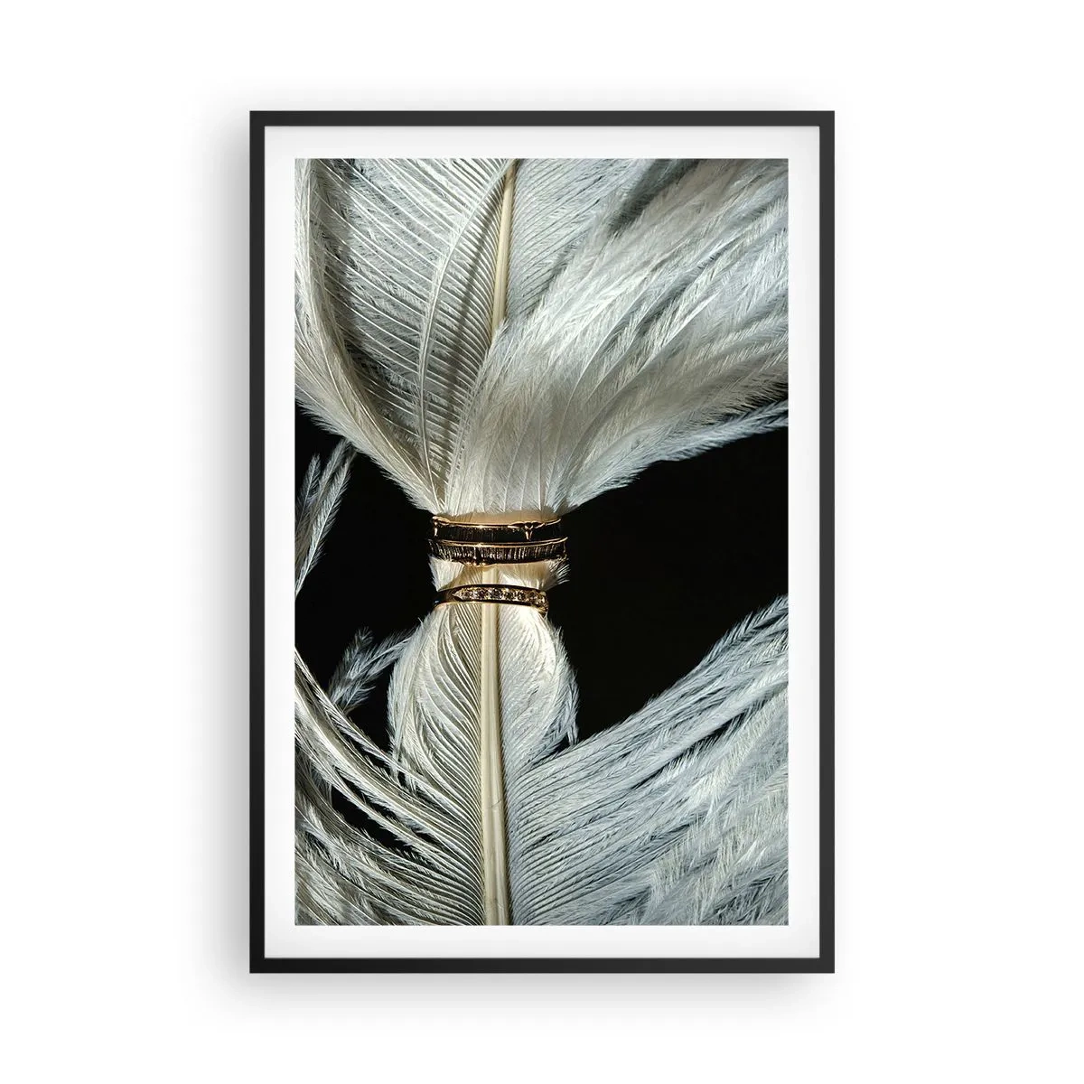 Plakat w czarnej ramie - ...i nie opuszczę Cię… - 61x91 cm