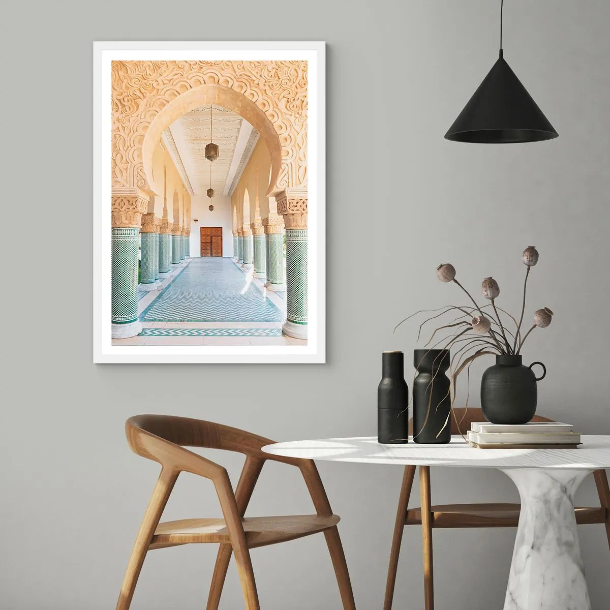 Plakat w białej ramie - Z opowieści Szeherezady - 70x100 cm