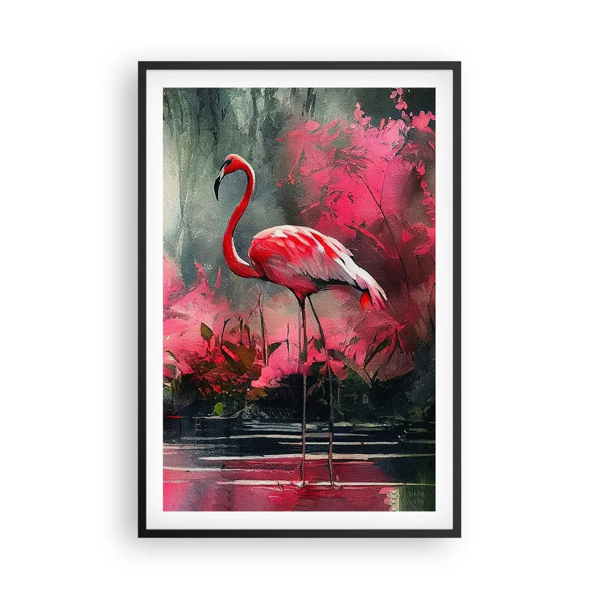 Plakat w czarnej ramie - Lekcja naturalnego wdzięku - 61x91 cm