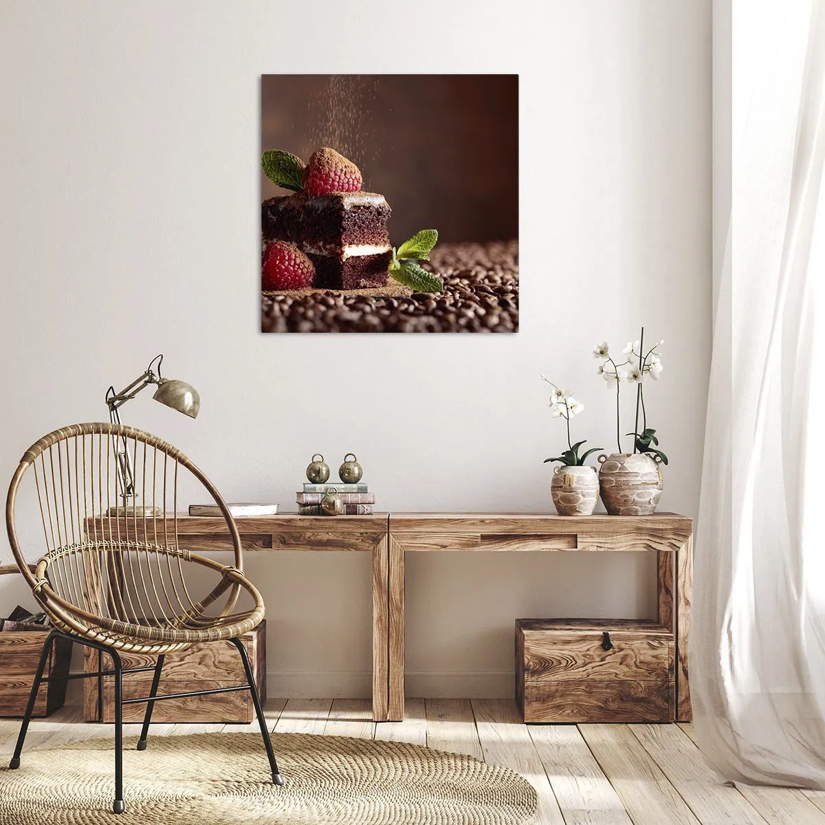 Obraz na płótnie - Życie jest słodkie - 60x60 cm