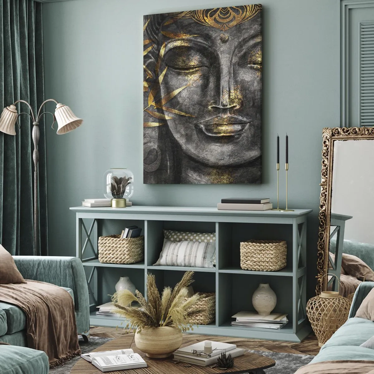Obraz na płótnie - Poczuj spokój - 45x80 cm