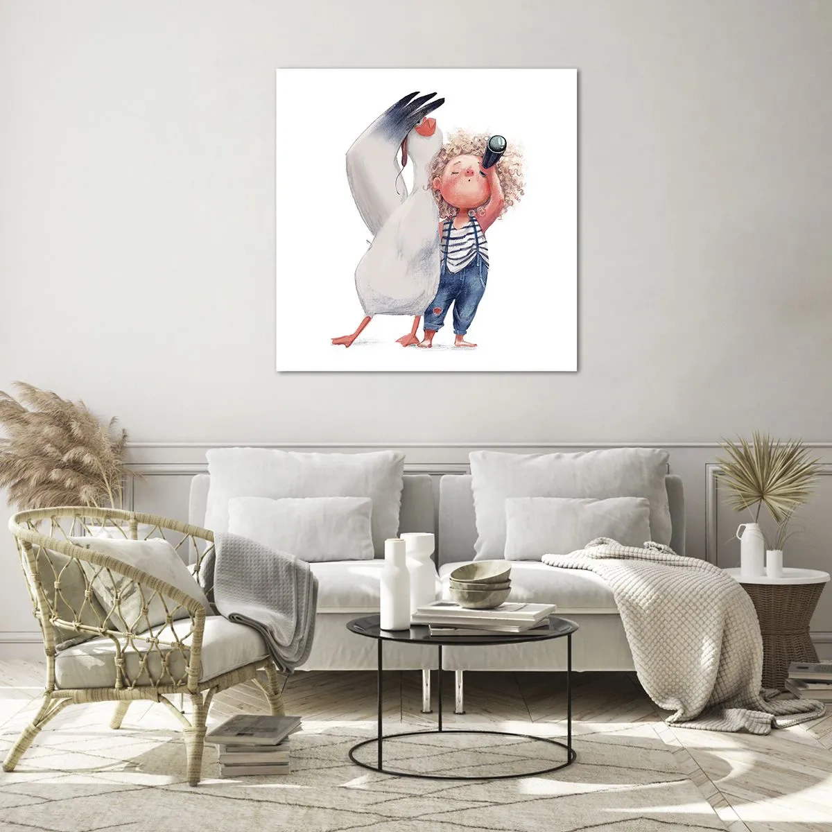 Obraz na szkle - Plan wielkiej podróży - 60x60 cm