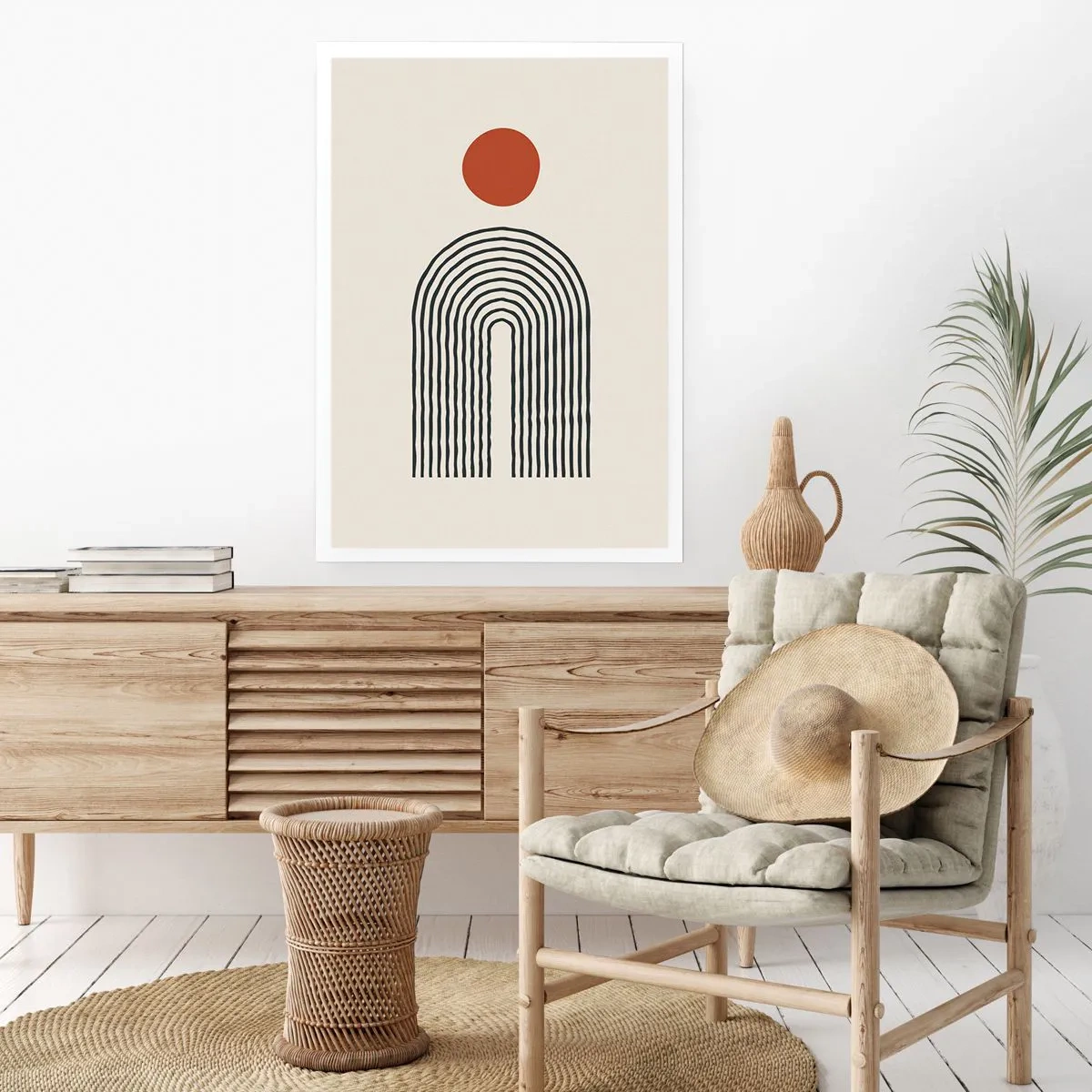 Plakat - Magnetyzm kształtów i barw - 30x40 cm
