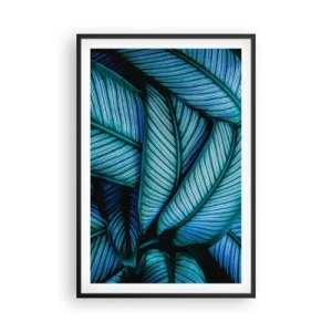 Plakat w czarnej ramie - Linie życia - 61x91 cm