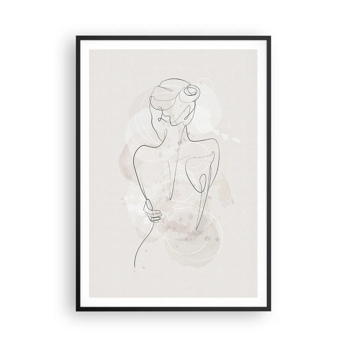 Plakat w czarnej ramie - Jak czuły instrument - 70x100 cm