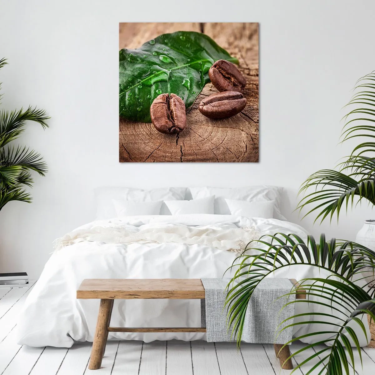 Obraz na płótnie - Najprawdziwsza i czarna - 40x40 cm