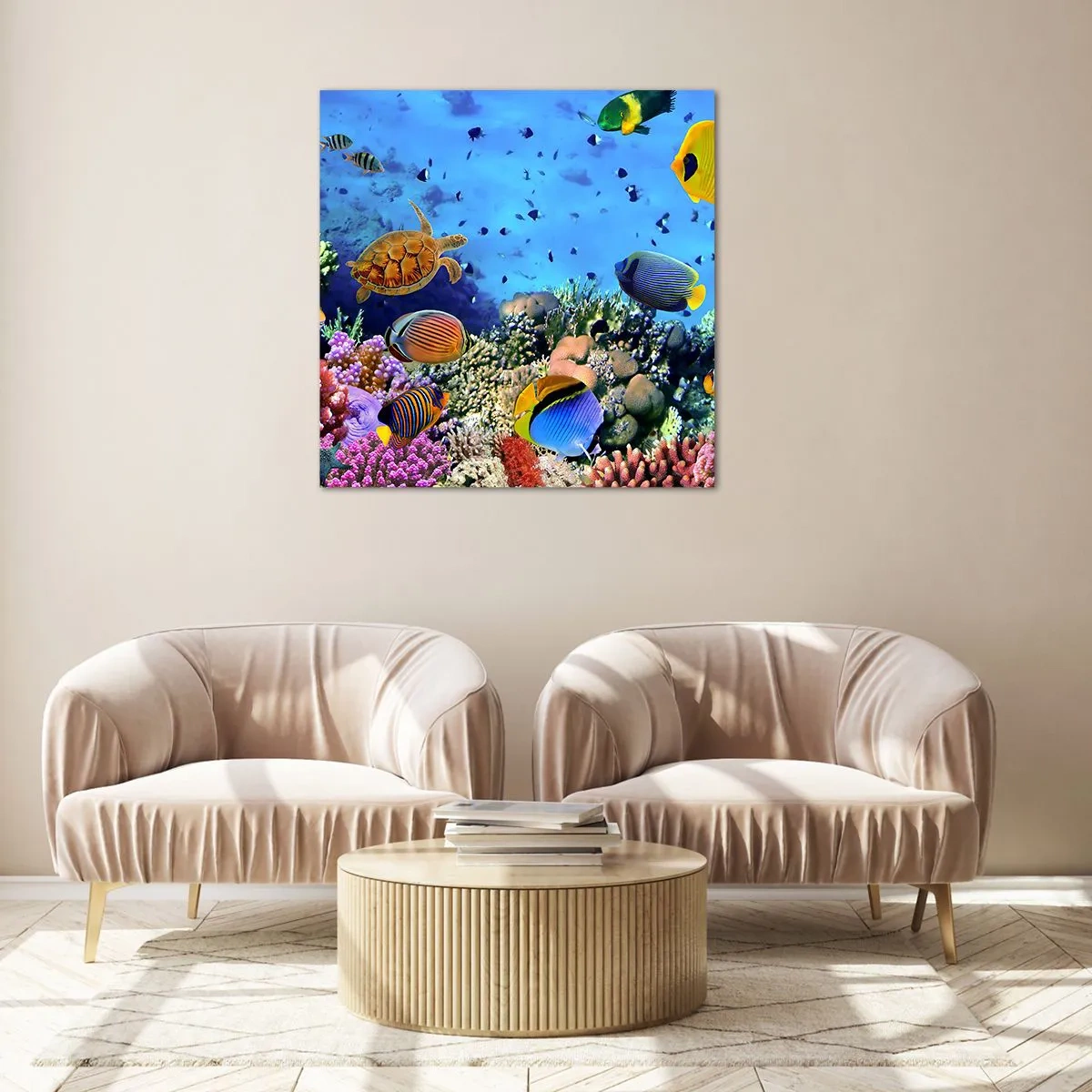 Obraz na szkle - I co my wiemy o życiu... - 50x50 cm