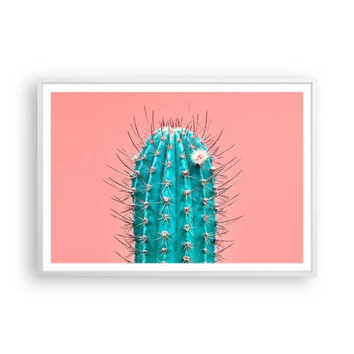 Plakat w białej ramie - Tylko patrz - 100x70 cm