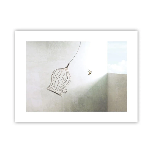 Plakat - W swoim żywiole - 40x30 cm