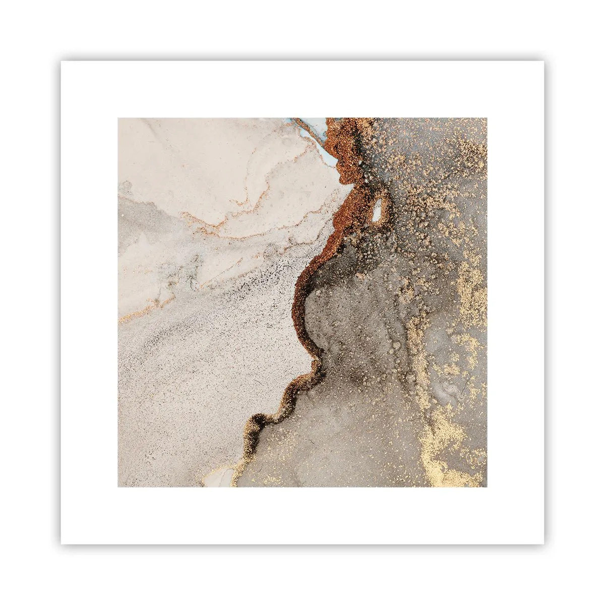 Plakat - Na granicy barw - 30x30 cm