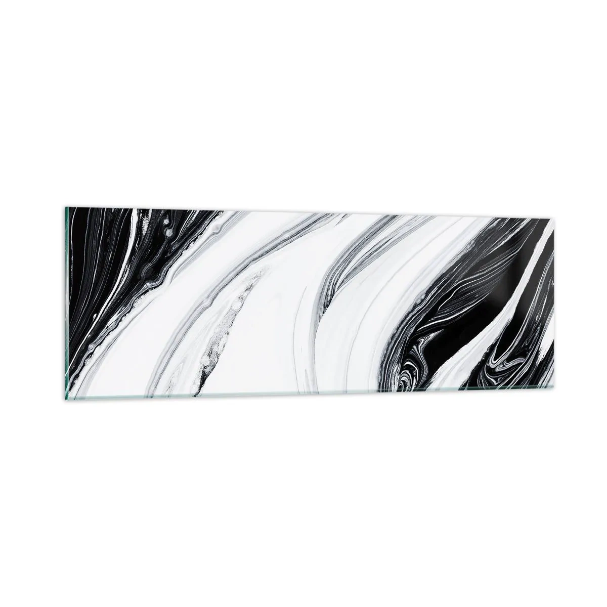 Obraz na szkle - Połączenie przeciwieństw - 90x30 cm