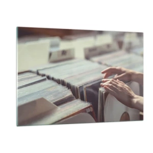 Obraz na szkle - W poszukiwaniu wzruszeń - 120x80cm - W poszukiwaniu wzruszeń - Nowoczesna dekoracja ścienna do salonu, kuchni i sypialni ARTTOR