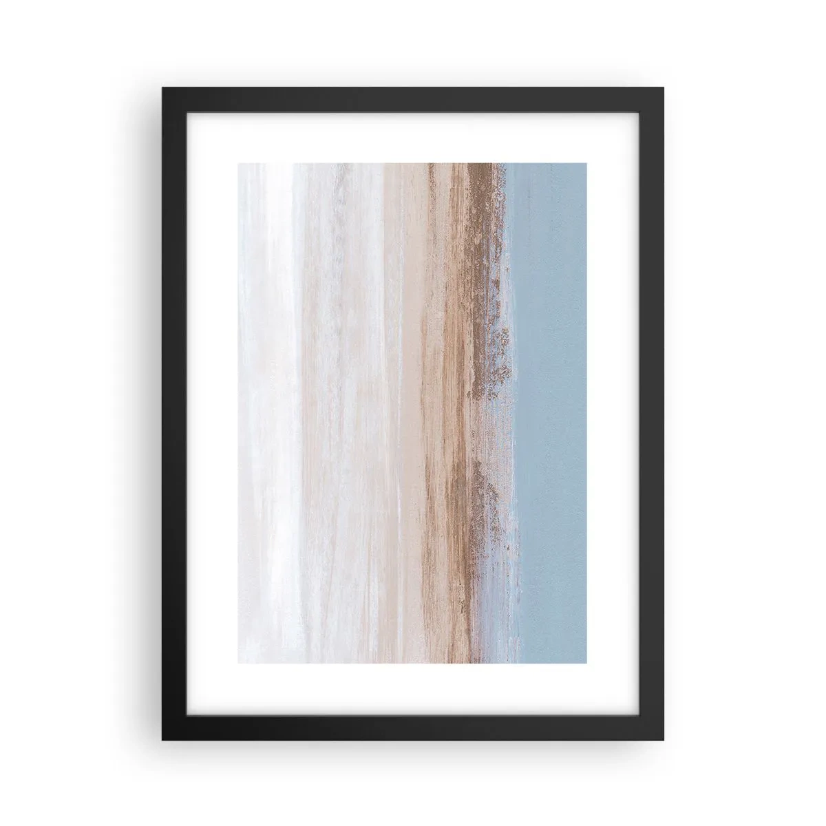 Plakat w czarnej ramie - Niejednoznaczny pejzaż - 30x40 cm