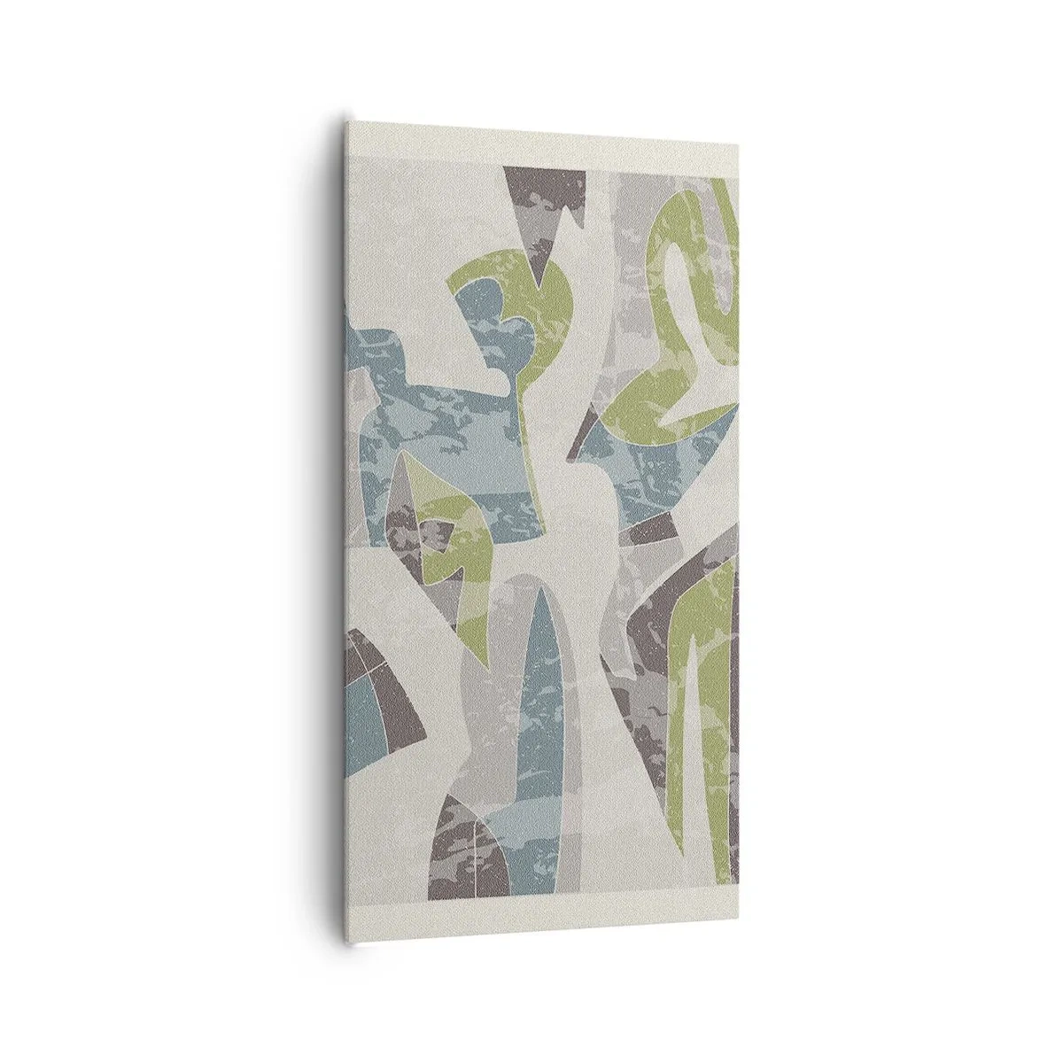 Obraz na płótnie - Kompozycja za szybą - 65x120 cm