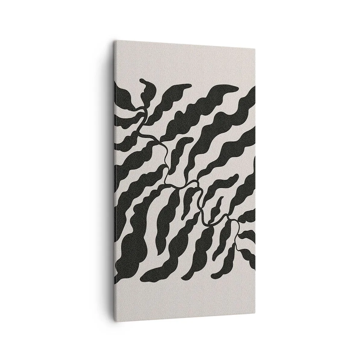 Obraz na płótnie - Natura kwadratu - 45x80 cm