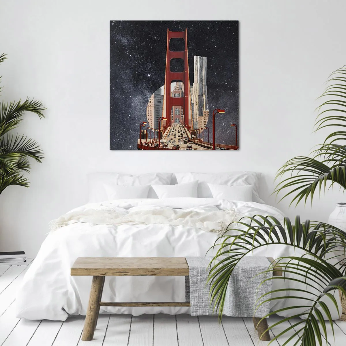 Obraz na płótnie - Zawsze w centrum - 50x50 cm