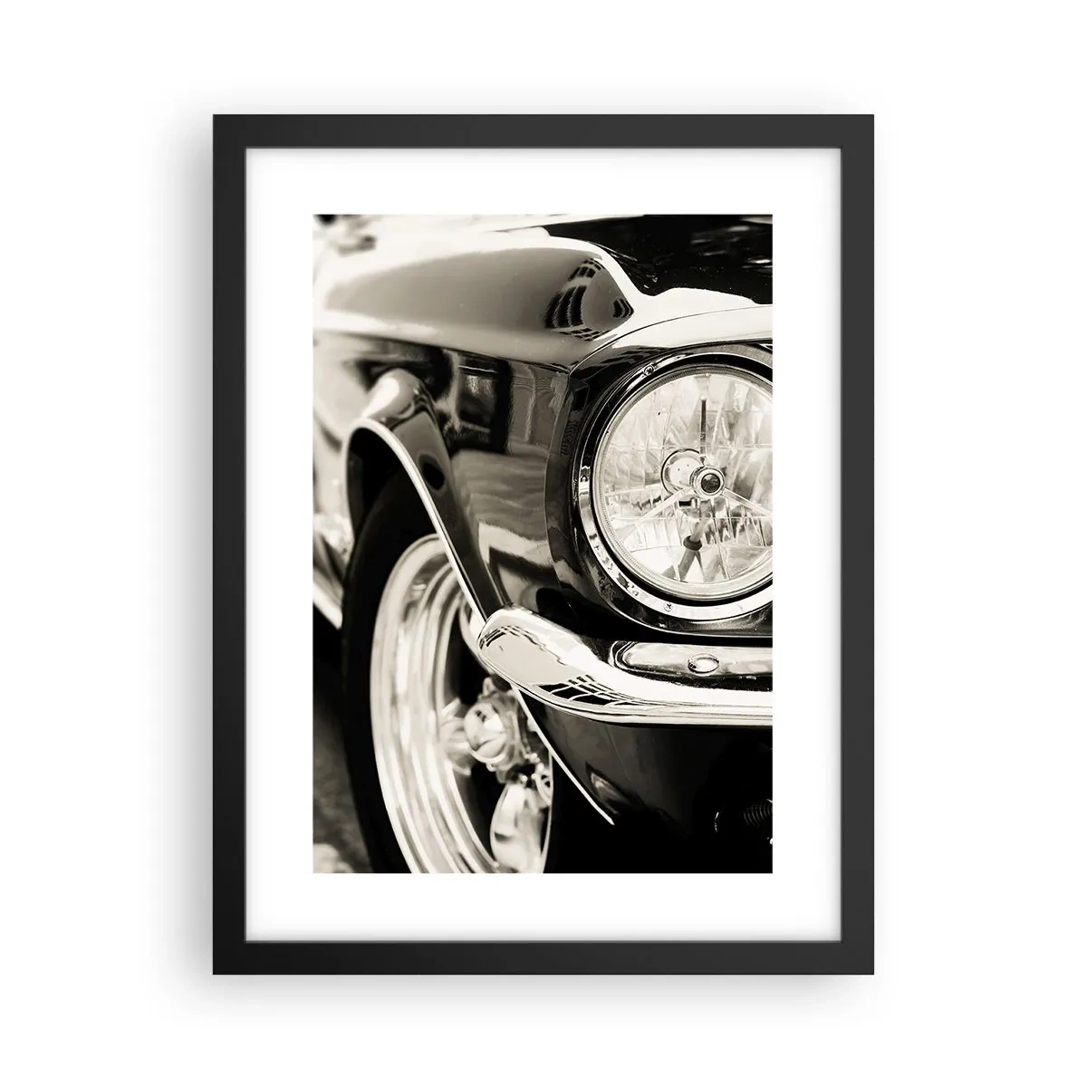 Plakat w czarnej ramie - Nieprzemijający blask - 30x40 cm