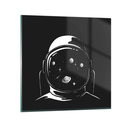 Obraz na szkle - Niezły widok - 40x40 cm