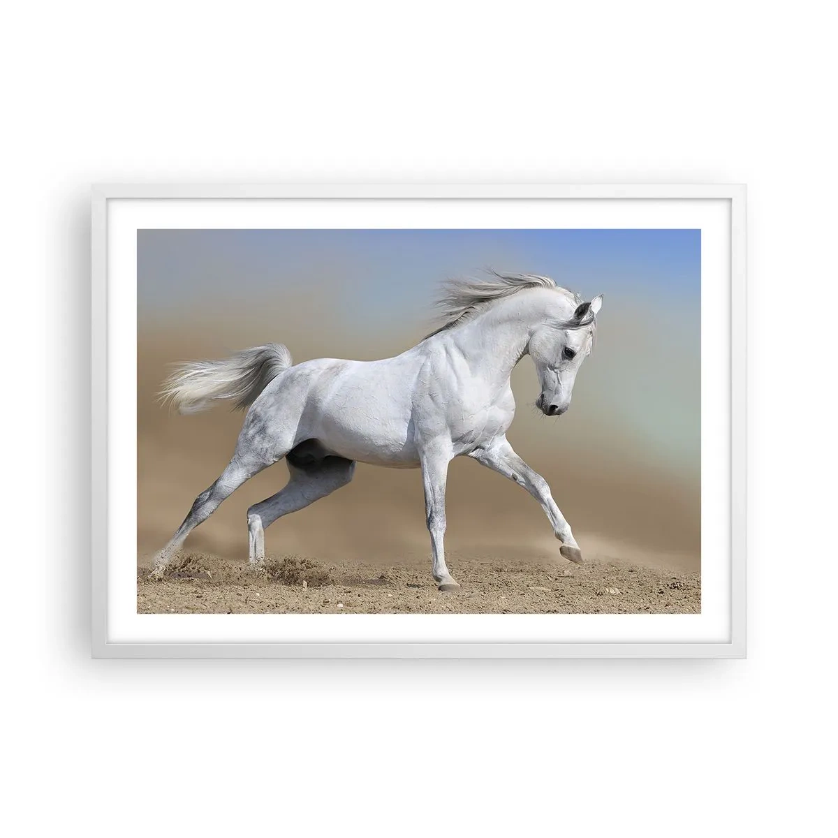 Plakat w białej ramie - Najpiękniejsza arabska baśń - 70x50 cm