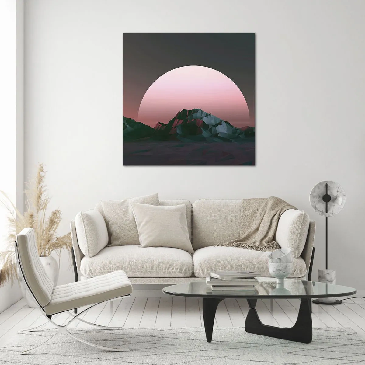 Obraz na szkle - W sąsiedniej galaktyce - 60x60 cm