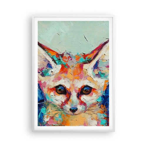 Plakat w białej ramie - Jesteście na mnie gotowi? - 70x100 cm