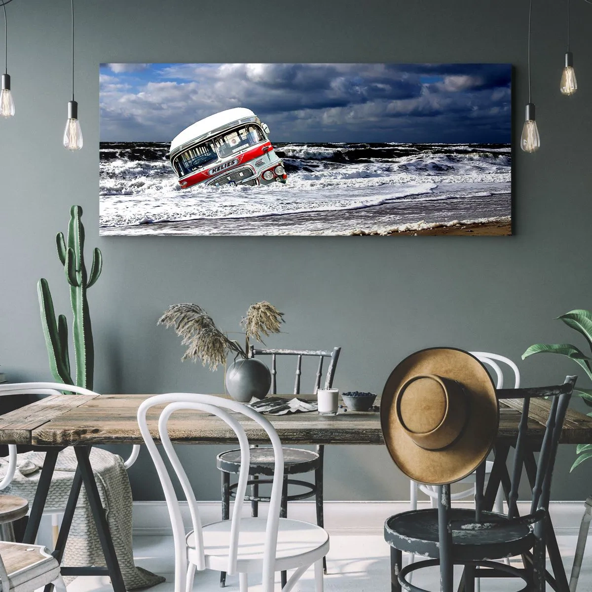 Obraz na płótnie - I co się dziwisz? - 100x40 cm