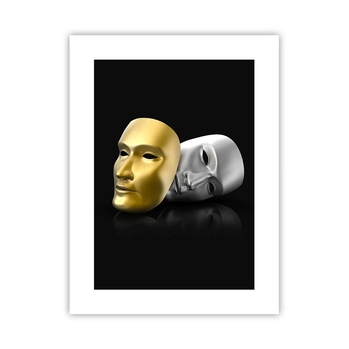 Plakat - Życie to jest teatr - 30x40 cm