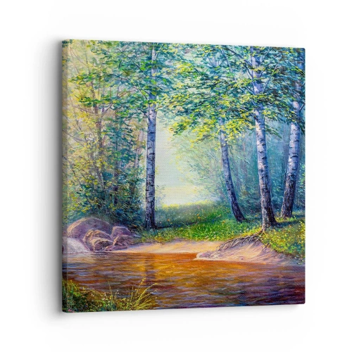 Obraz na płótnie - Sielankowa sceneria - 30x30 cm