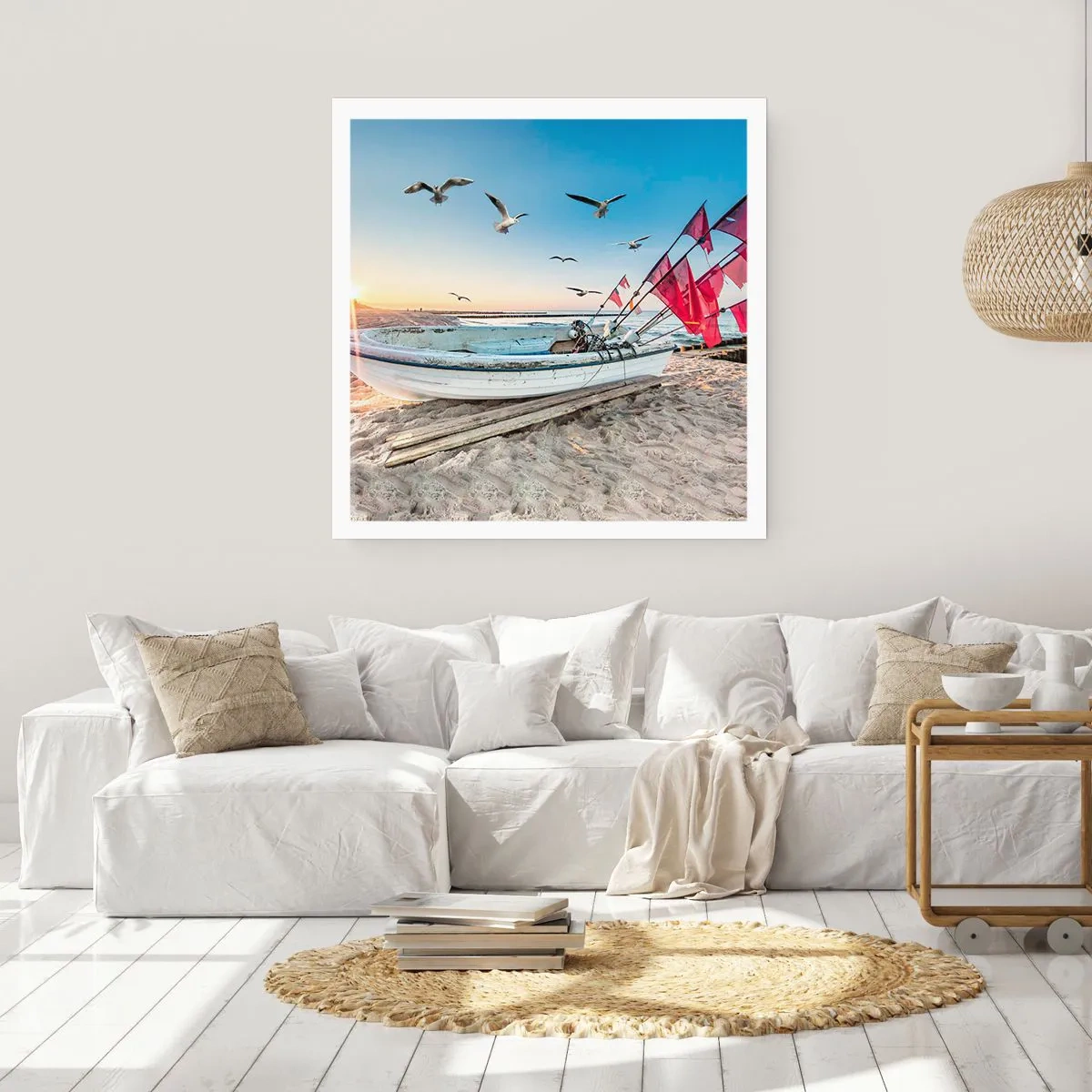 Plakat - Zasłużony odpoczynek - 30x30 cm