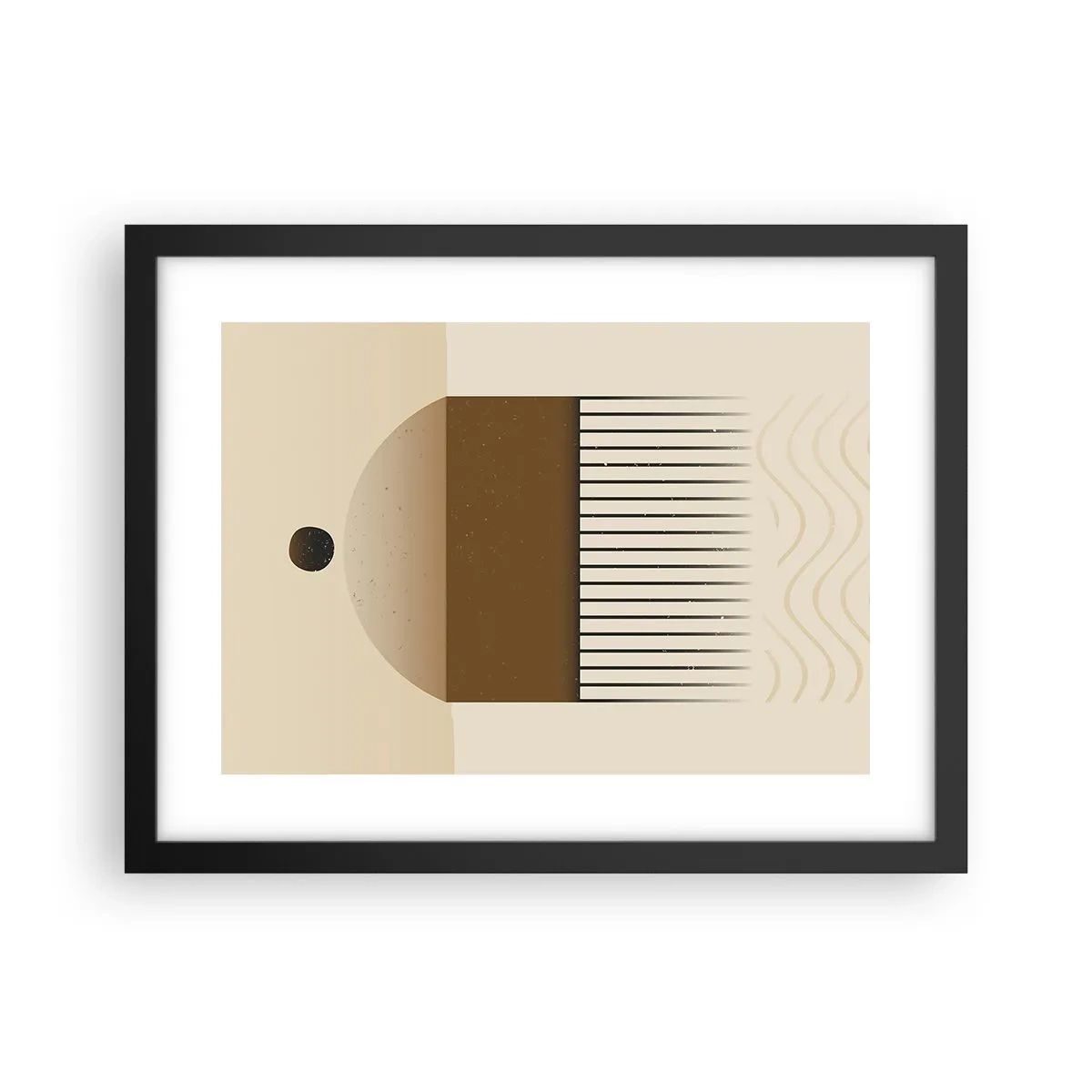 Plakat w czarnej ramie - Różne stany - 40x30 cm