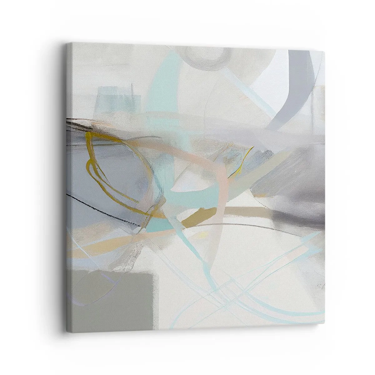 Obraz na płótnie - Abstrakcja zamglona - 30x30 cm