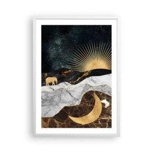 Plakat w białej ramie - Odwieczne prawa - 50x70 cm