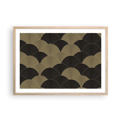 Plakat w ramie jasny dąb - Jedność w wielości - 70x50 cm