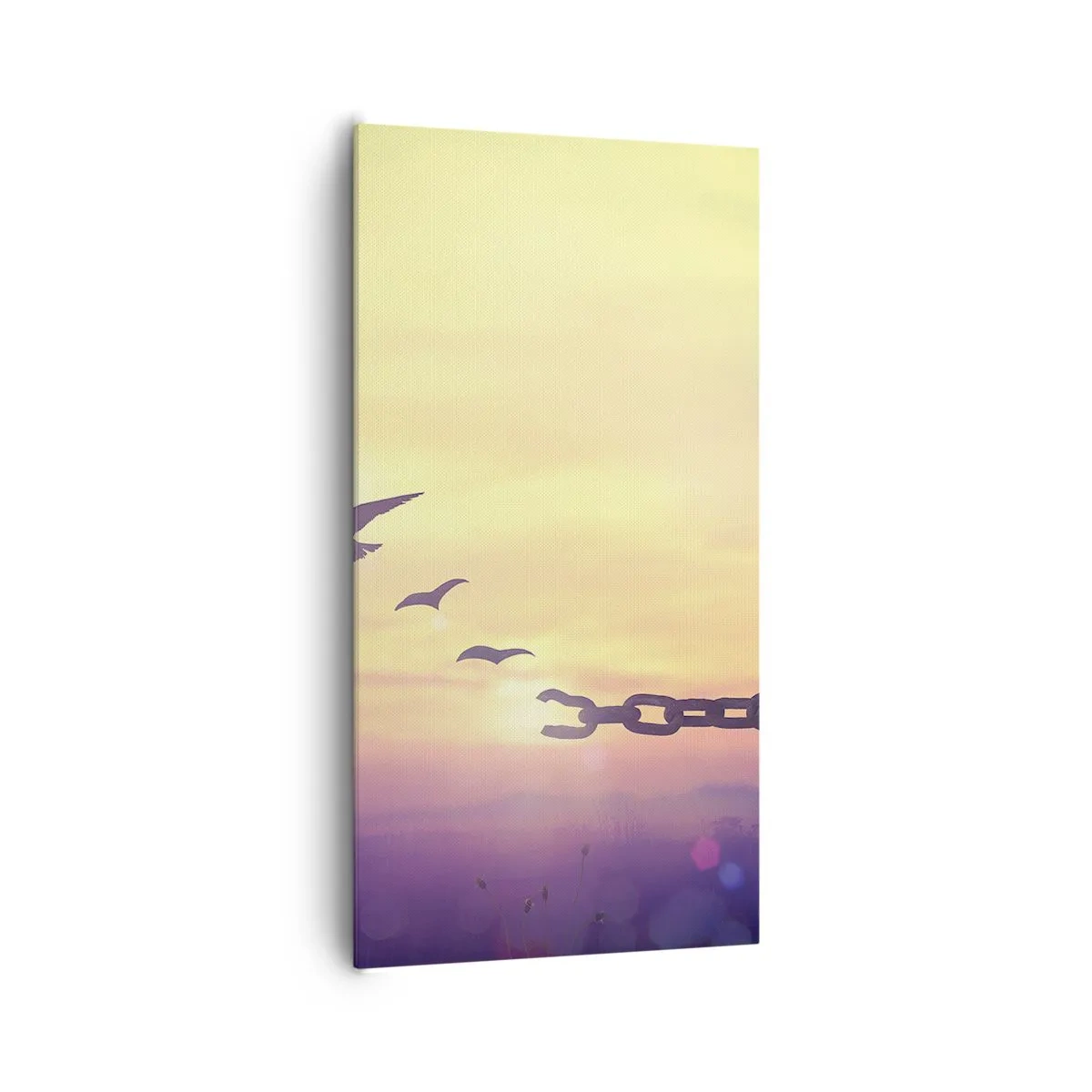 Obraz na płótnie - Zwycięstwo wolności - 65x120 cm