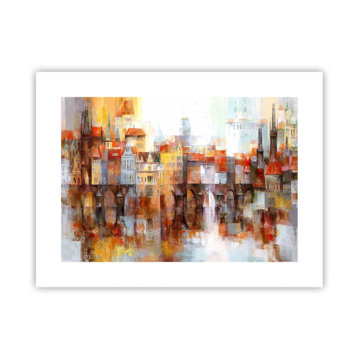 Plakat - Pod mostem też pięknie - 40x30 cm