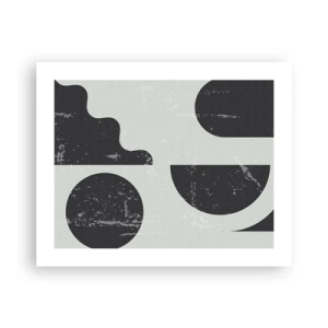 Plakat - Kompozycja ponad i pod - 50x40 cm