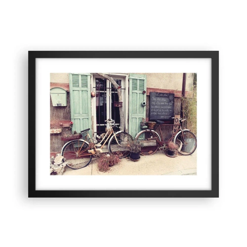 Plakat w czarnej ramie - Niech żyje prowincja - 40x30 cm