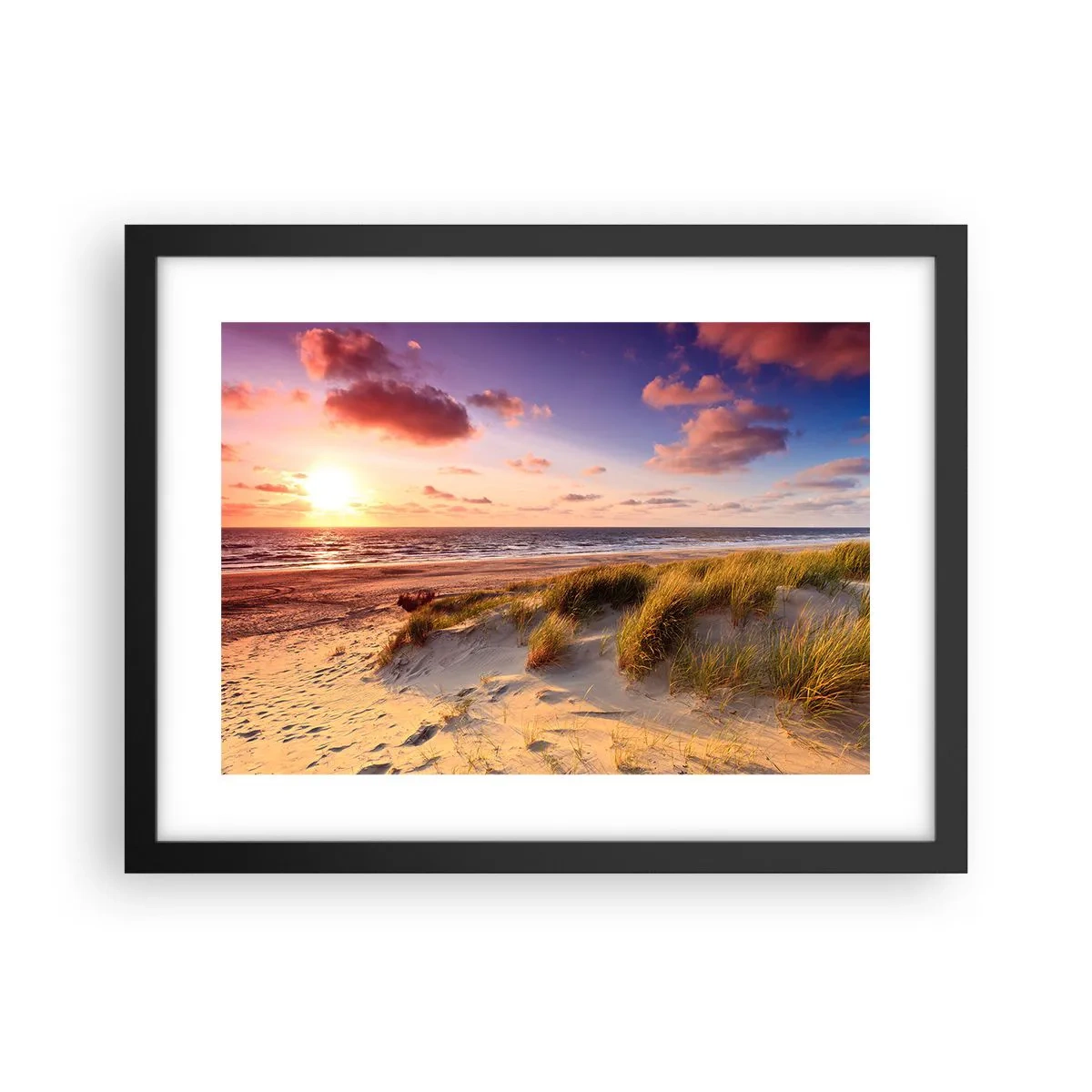 Plakat w czarnej ramie - Już latem pachnie powietrze - 40x30 cm
