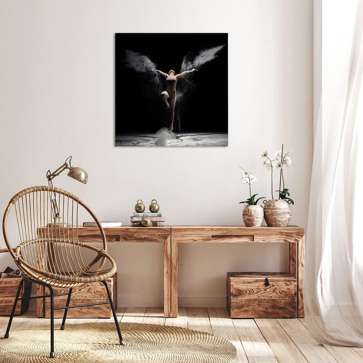 Obraz na płótnie - Elfy istnieją - 60x60 cm