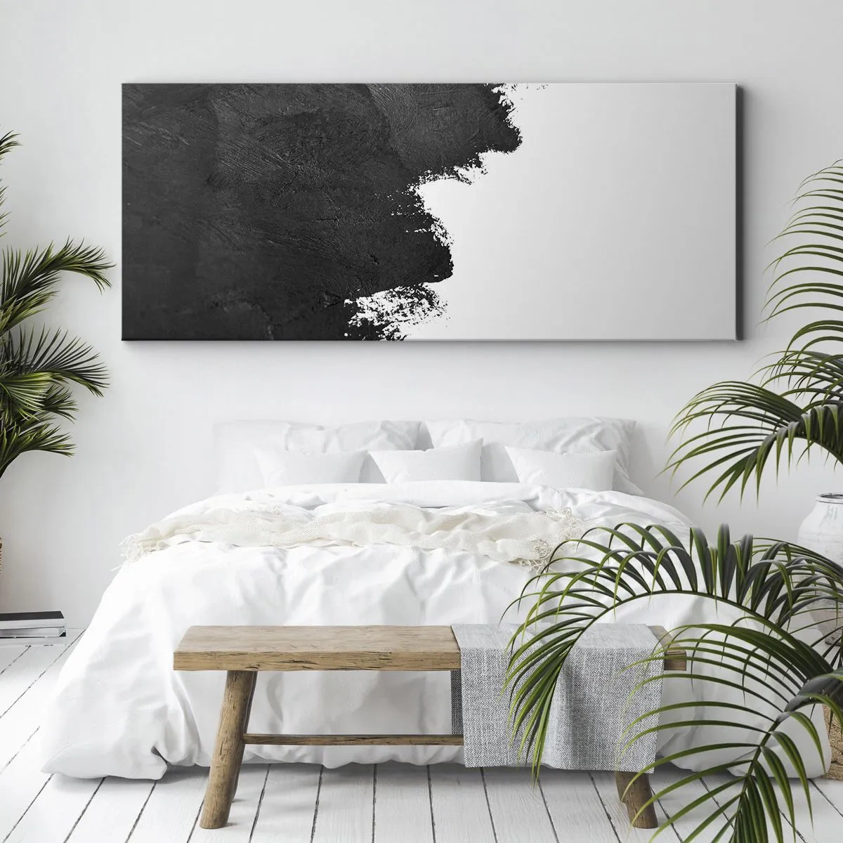 Obraz na płótnie - Żywioły: ziemia - 100x40 cm