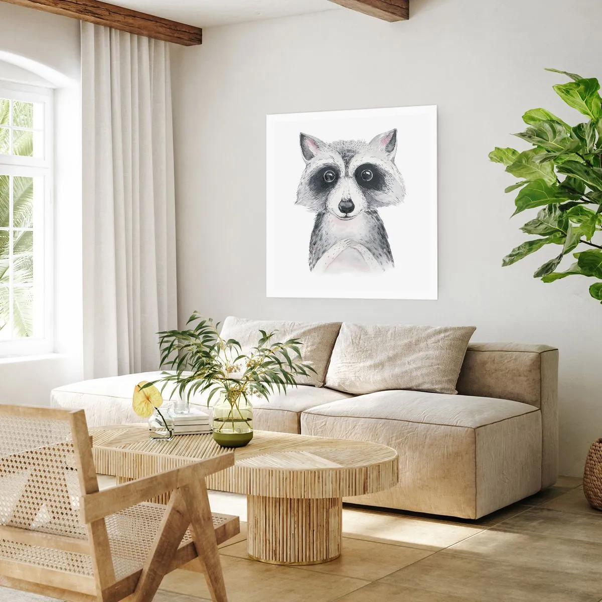 Plakat - Chwila na wzruszenie - 50x50 cm